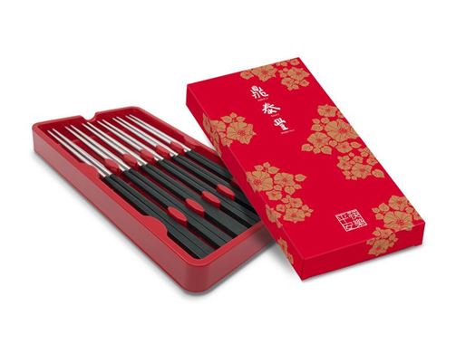 平安筷禮盒6入(黑色)的圖片